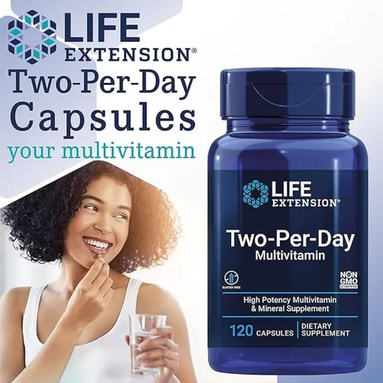 Life Extension Two-Per-Day Capsules 60 Capsules