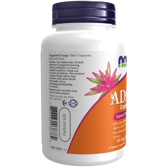 NOW Foods ADAM Multi-Vitamin For Men Capsules 90 Capsules