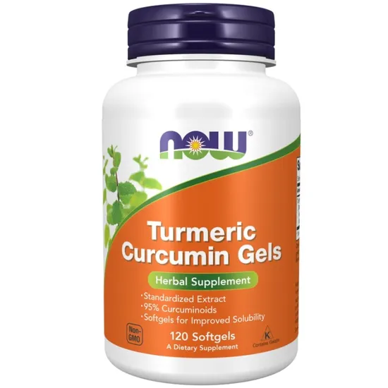 NOW Foods Curcumin Softgels 60 Softgels