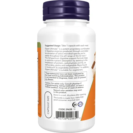 NOW Foods Digest Ultimate Capsules 60 Capsules
