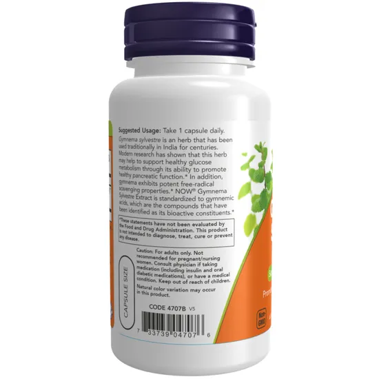 NOW Foods Gymnema Sylvestre 400mg Capsules 90 Capsules