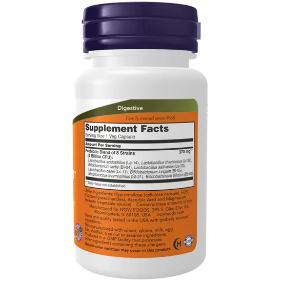NOW Foods Gr8-Dophilus Capsules 60 Capsules