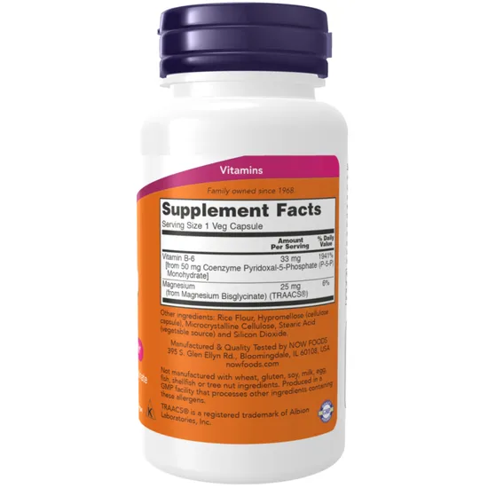 NOW Foods P-5-P 50mg Capsules 90 Capsules