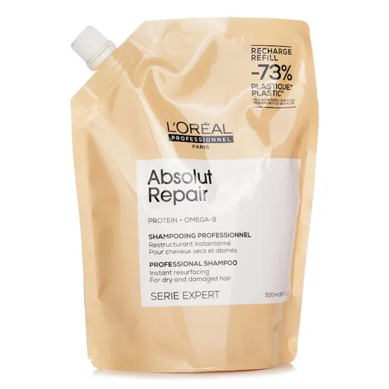 L'Oreal Paris Serie Expert Absolut Repair Shampoo 500ml - Refill