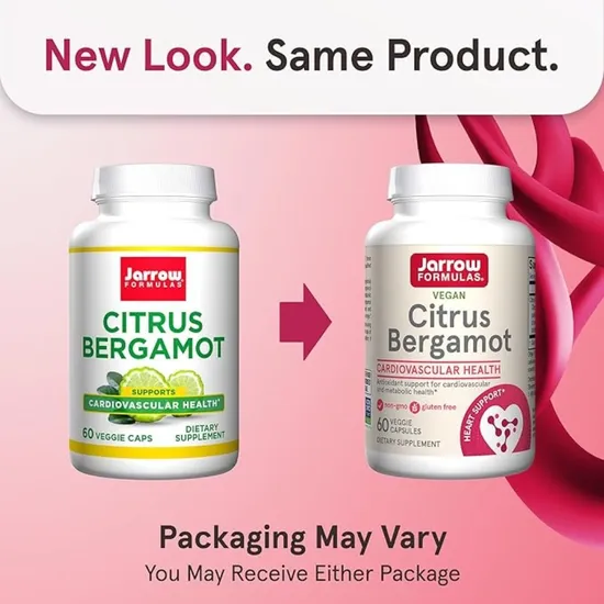 Jarrow Formulas Citrus Bergamot 500mg Vegicaps 60 Vegicaps