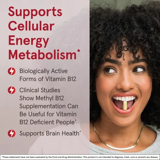 Jarrow Formulas Methyl B12 500mcg Lozenges 100 Lozenges