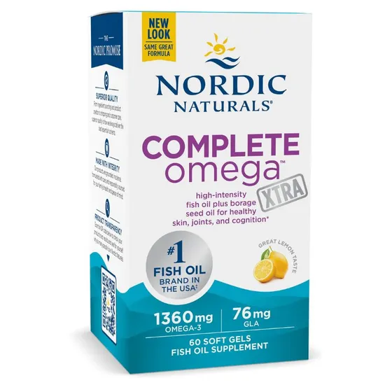 Nordic Naturals Complete Omega Xtra 1360mg Softgels 60 Softgels