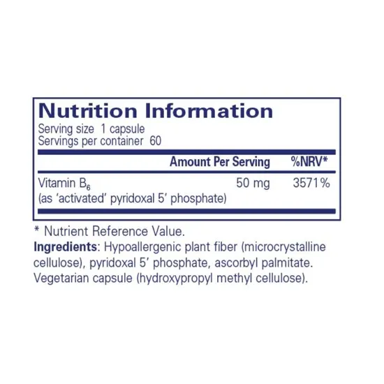 Pure Encapsulations P5p 50 Capsules 60 Capsules