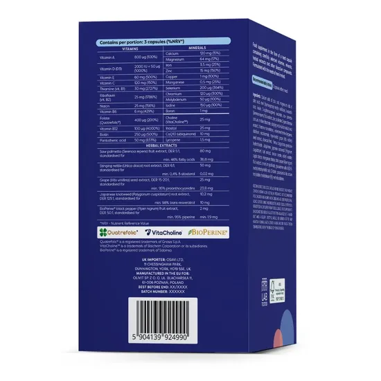 Osavi Multivitamins & Minerals Man Capsules 90 Capsules