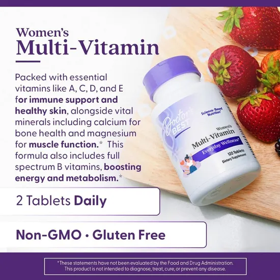 Doctor's Best Women's Multi-Vitamin 120 Tablets