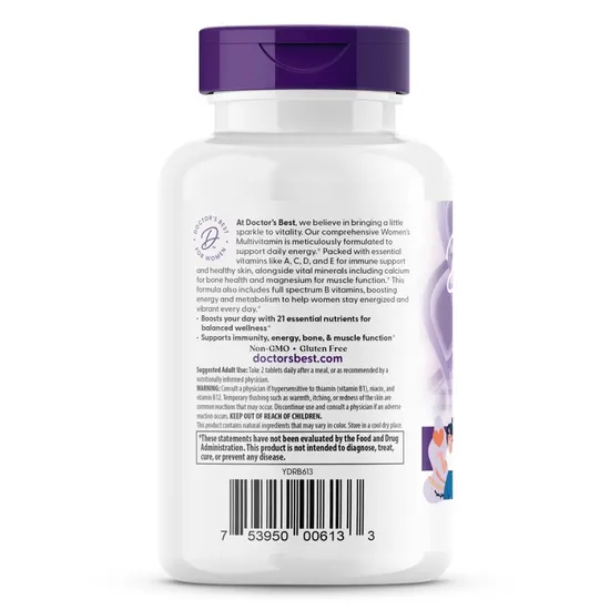 Doctor's Best Women's Multi-Vitamin 120 Tablets