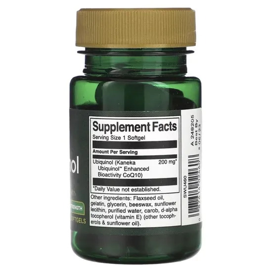 Swanson Ubiquinol 200mg 30 Softgels