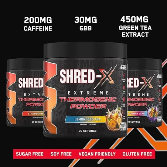 Applied Nutrition Shred-X Powder Sour Gummy Bear