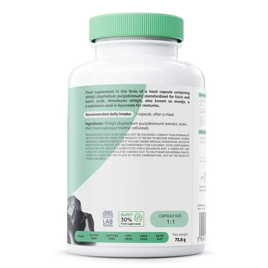 Osavi Shilajit 500mg Capsules 60 Capsules