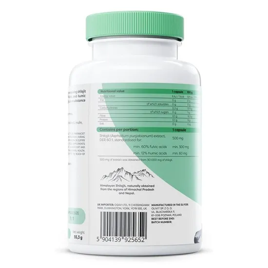 Osavi Shilajit 500mg Capsules 60 Capsules