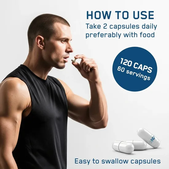 Applied Nutrition Sea Moss & Vitamin B12 Capsules 120 Capsules