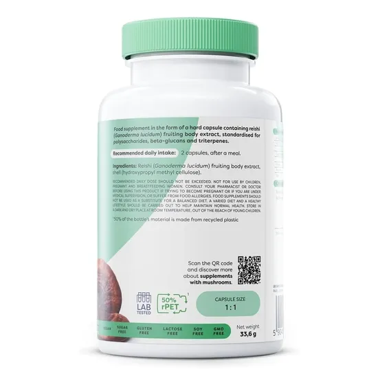 Osavi Reishi 1000mg Capsules 60 Capsules