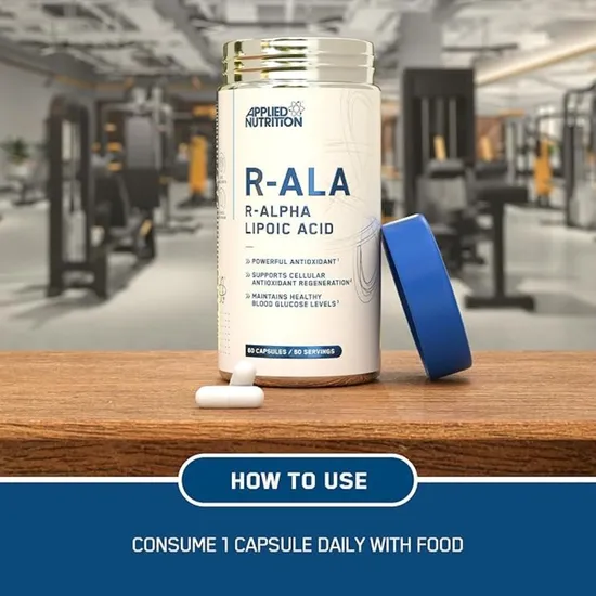 Applied Nutrition R-ALA Capsules 60 Capsules