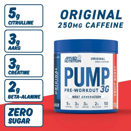 Applied Nutrition Pump Pre-Workout Fruit Burst