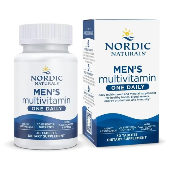 Nordic Naturals Men's Multivitamin One Daily 30 Tablets