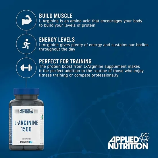 Applied Nutrition L-Arginine Capsules 1500 Capsules