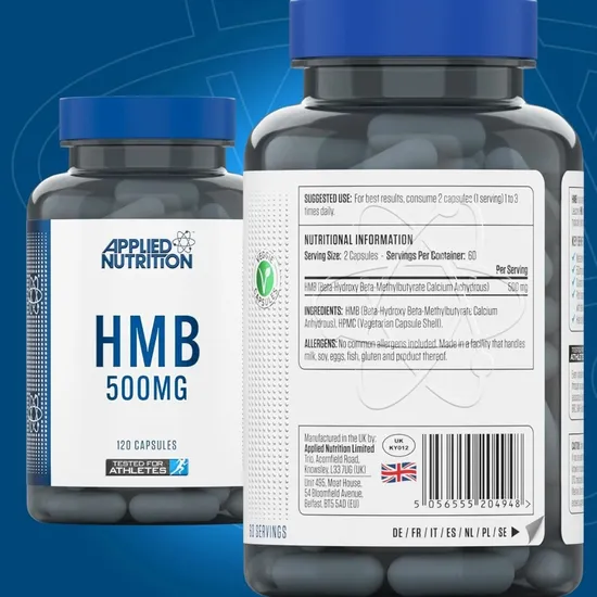 Applied Nutrition HMB 500mg 120 Capsules