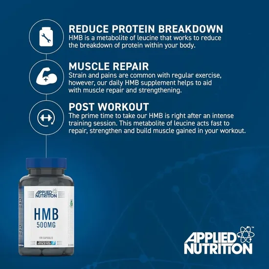Applied Nutrition HMB 500mg 120 Capsules
