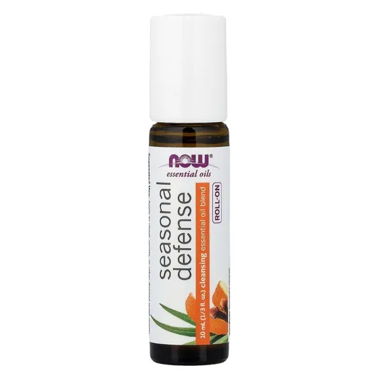 NOW Foods Essential Oil Roll-On Seasonal Defence 10ml