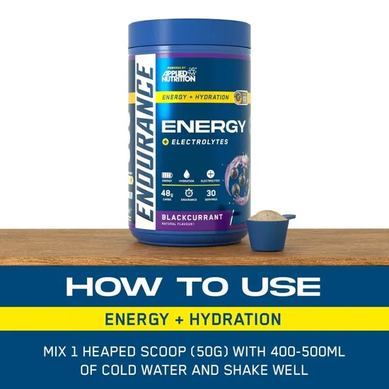 Applied Nutrition Endurance Energy + Hydration Lemon & Lime 1500g