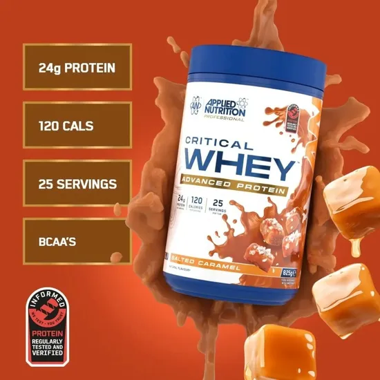 Applied Nutrition Critical Whey Salted Caramel 825g
