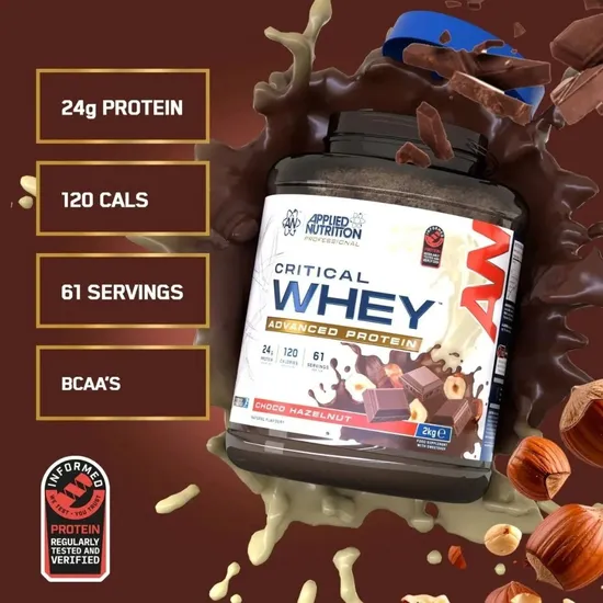 Applied Nutrition Critical Whey White Choco Hazelnut 2000g