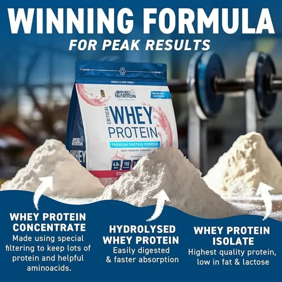 Applied Nutrition Critical Whey Chocolate Milkshake 825g