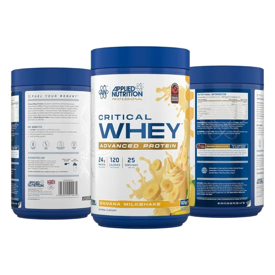 Applied Nutrition Critical Whey Banana Milkshake 825g