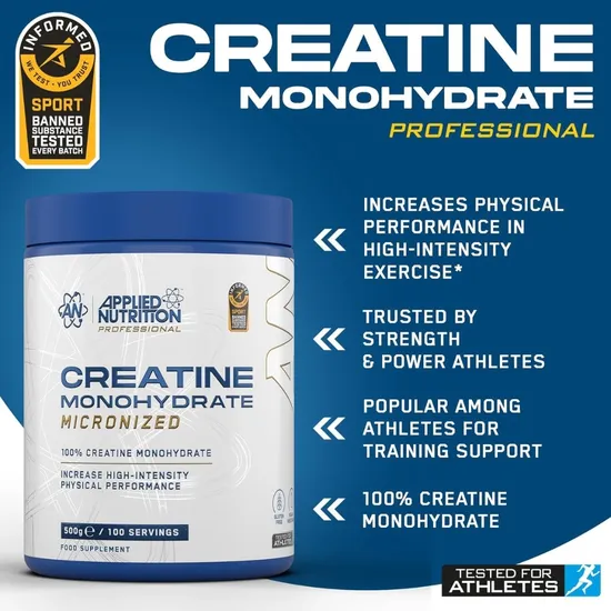 Applied Nutrition Creatine Monohydrate Micronized 500g