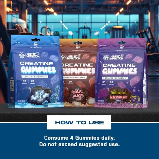 Applied Nutrition Creatine Cola Blast Gummies 80 Gummies