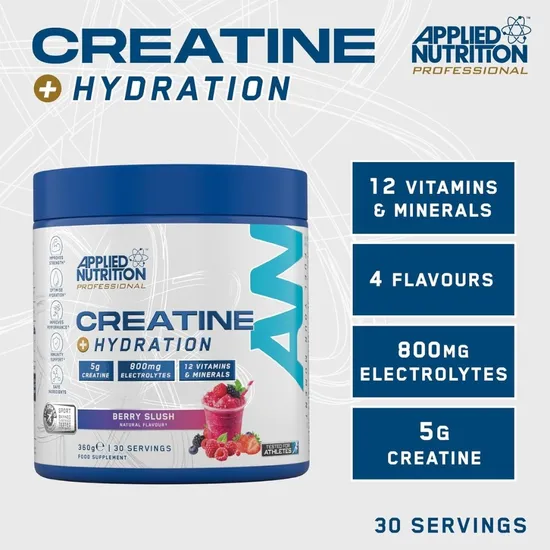 Applied Nutrition Creatine + Hydration Berry Slush 360g