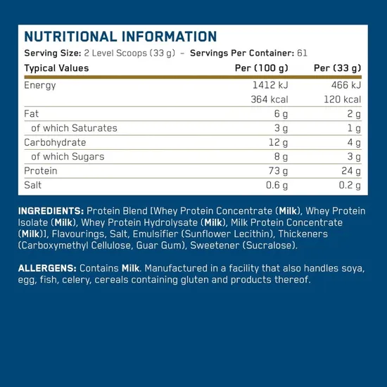 Applied Nutrition Critical Whey Vanilla Ice Cream 825g