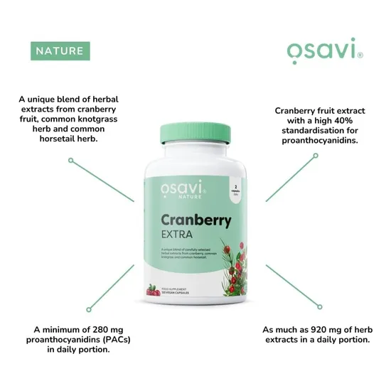 Osavi Cranberry EXTRA Capsules 30 Capsules