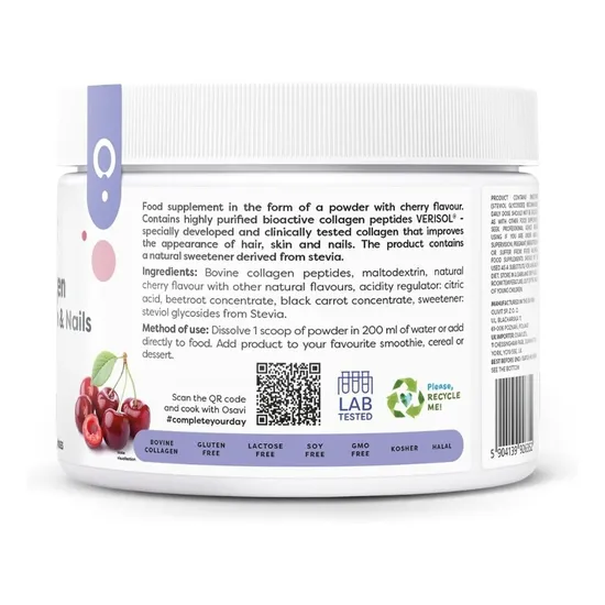 Osavi Collagen Peptides Cherry 150g