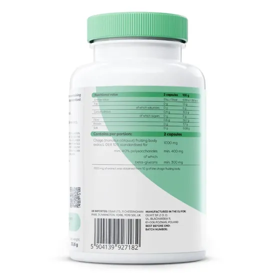 Osavi Chaga 1000mg Capsules 60 Capsules