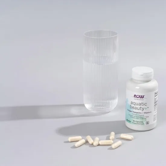 NOW Foods Aquatic Beauty+ Capsules 90 Capsules