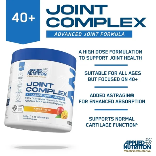Applied Nutrition Agewell 40+ Joint Complex Mango Crush 300g