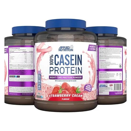 Applied Nutrition 100% Casein Protein Strawberry Cream 1800g