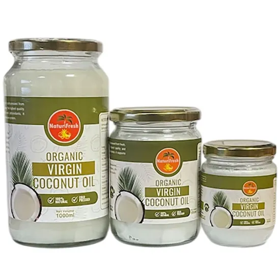Paks Naturi Fresh Organic Virgin Coconut Oil 200ml