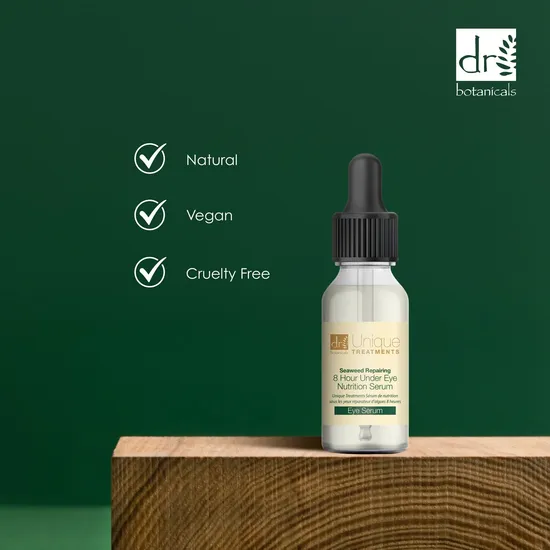 Dr Botanicals Unique Treatments Seaweed Repairing 8 Hour Under Eye Nutrition Serum 15ml