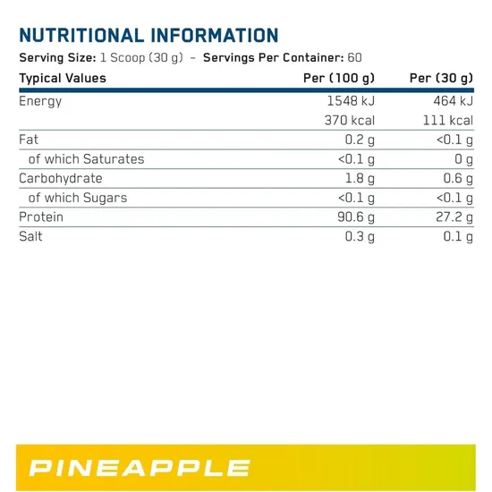 Applied Nutrition Beef-XP Millions Pineapple 1800g