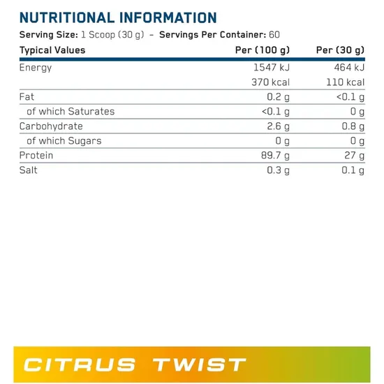 Applied Nutrition Beef-XP Citrus Twist 1800g