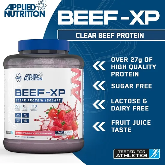 Applied Nutrition Beef-XP Strawberry Raspberry 1800g