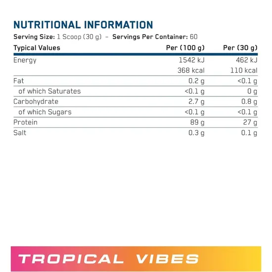 Applied Nutrition Beef-XP Tropical Vibes 1800g