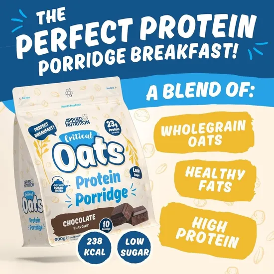 Applied Nutrition Critical Oats Protein Porridge Chocolate 600g
